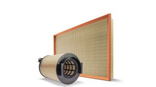 Filter der nächsten Generation mit Imprägnierung auf Holzbasis. (Bild: Mann+Hummel)