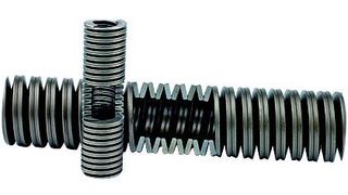 Bild 1: Schraubentellerfedern, die häufig geschichtete Tellerfedersäulen ersetzen. Sie bestehen jeweils aus zwei gleichen, ineinandergeschrauben Schraubendruckfedern. Bild: Röhrs (Archiv: Vogel Business Media)