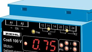 Für den Einsatz in Phtovoltaikanlagen: Das Stromrichtungsrelais hilft, den Eigenverbrauch zu steigern. (Bild: Ziehl)