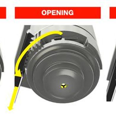 Das nadellose Heißkanal-Düsenkonzept Stargate HRS nutzt ein neuartiges mechanisches System zum Öffnen und Verschließen der Düse. (Bild: Oerlikon HRSflow)