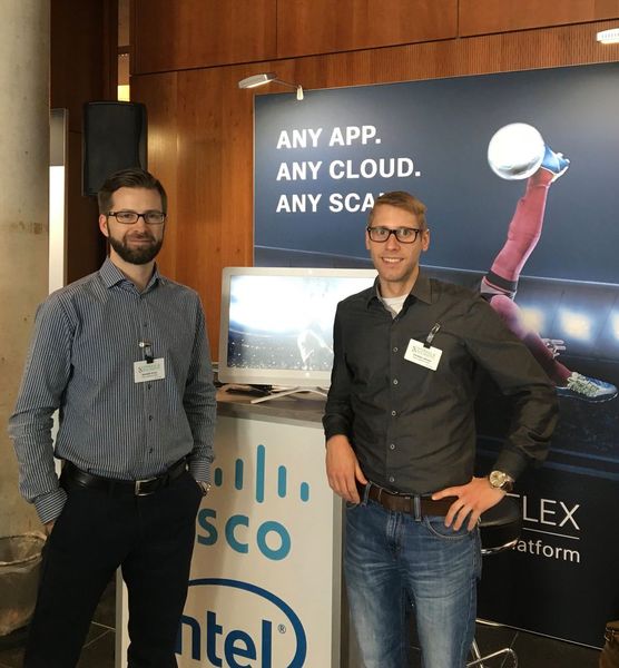 Visit the #HyperflexGurus today #storagetc in Stuttgart #CiscoDatacenter #HyperflexRocks @Cisco_Germany (Bild: Cisco, Damir Habazin)