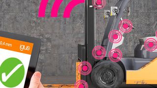 Außen hart, innen smart – so kommt das weltweit erste intelligente Polymer-Gleitlager aus dem Hause Igus daher. (Igus)