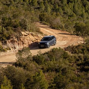 Meter um Meter geht es empor, als scheine es keine Schwerkraft zu geben.(Bild:  Range Rover)