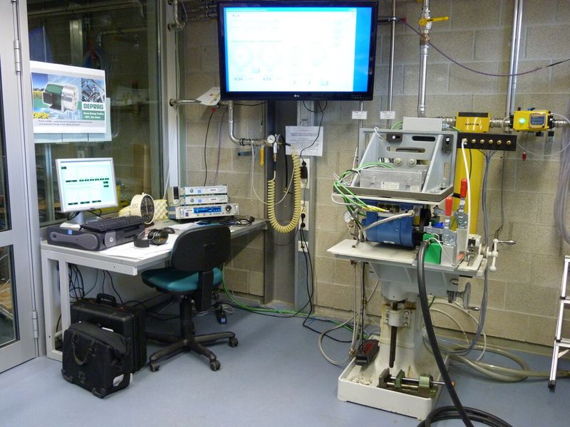 Bild 5: Deprag arbeitet mit der Hochschule für angewandte Wissenschaften Amberg-Weiden beim Testen und Entwickeln von Turbinen zusammen. (Bild: Deprag Schulz)