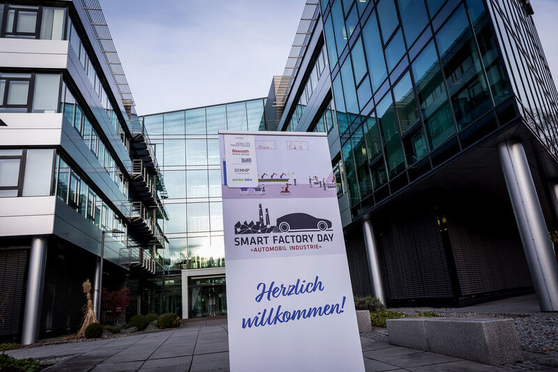 Start für den Smart Factory Day 2017 am 28. November bei Rohde & Schwarz in München, ... (Stefan Bausewein)