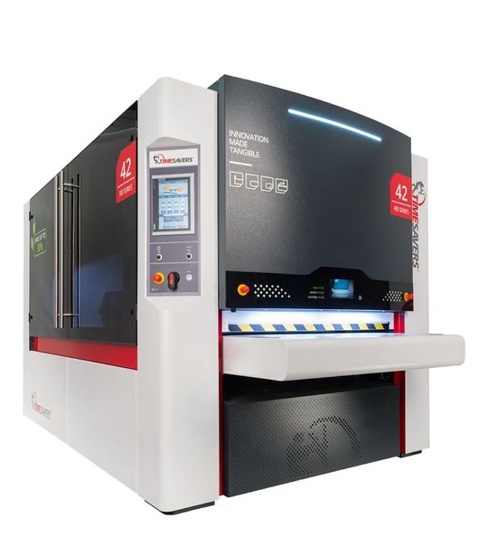 Der Timesavers 42 RB Series habe nach einigen Verbesserungen eine Arbeitsbreite von 1525 Millimetern. (Bild:  Limit fotografie)