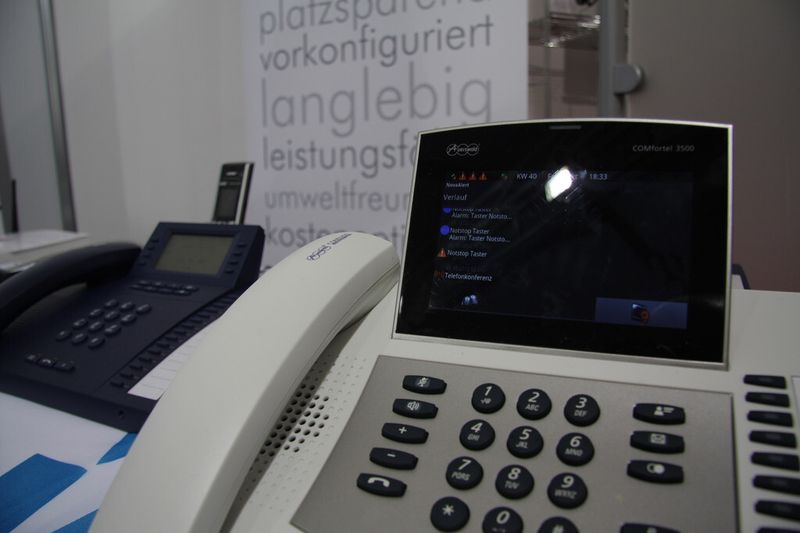 Auerswald zeigte eine gemeinsame Lösung mit Novalink. (Michael Telecom)