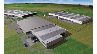 In den kommenden Jahren will Goodman mit dem Munich Airport Logistics Centre einen der größten zusammenhängenden Logistikparks bei München schaffen. Grafik: Goodman (Archiv: Vogel Business Media)