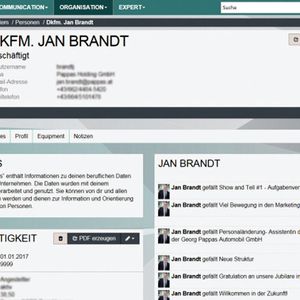 Pappas Connect ist im Responsive Design gestaltet... 