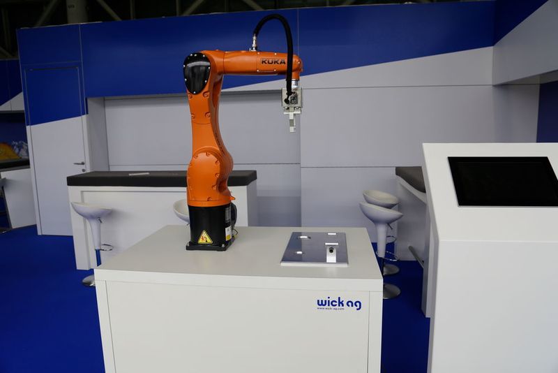 L'intégrateur Wick AG utilise notamment des robots Kuka. (JR Gonthier)