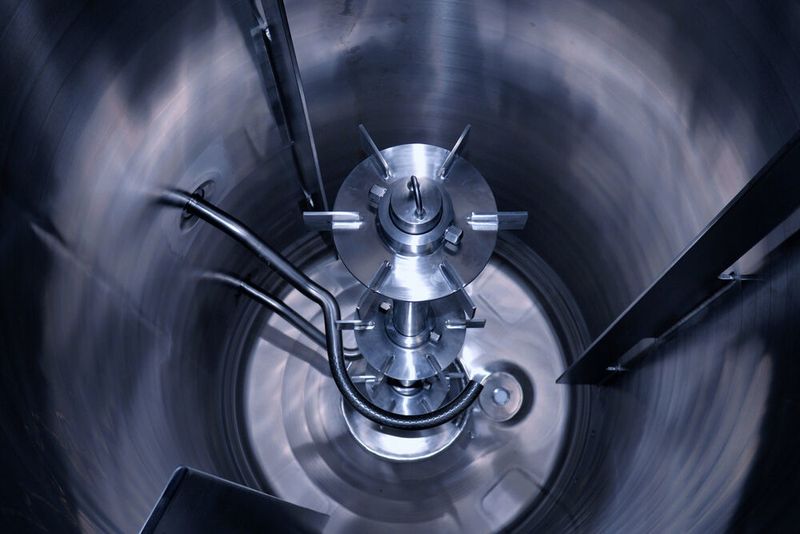 Blick in das Innere des Fermenters (Sputnik GmbH / Maik Porsch)