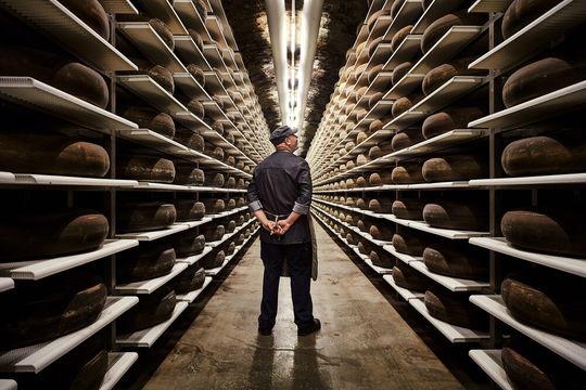 In der mit Käselaiben bestückten Cave: Das Schweizer Molkereiprodukteunternehmen Emmi hat mithilfe von Inform eine mittel- und langfristige Absatz- und Umsatzplanung für seine Produkte aufgebaut. In der mit Käselaiben bestückten Cave: Das Schweizer Molkereiprodukteunternehmen Emmi hat mithilfe von Inform eine mittel- und langfristige Absatz- und Umsatzplanung für seine Produkte aufgebaut.