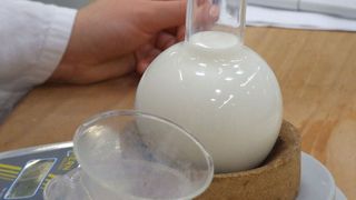 Entwicklung neuer Pasteurisierungsverfahren am Fraunhofer IGB. (Fraunhofer IGB)