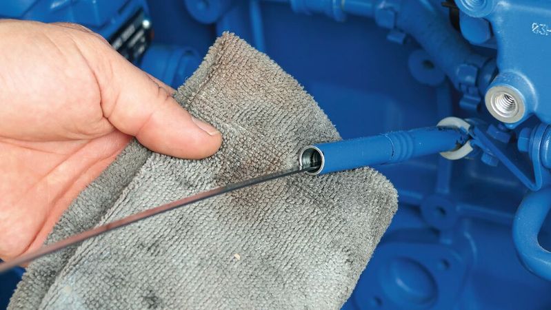 Wasserstoffbetriebene Verbrennungsmotoren erfordern Schmierstoffe mit auf den Einsatz abgestimmtem Additivpaket.(Bild:  Diehl – VCG)