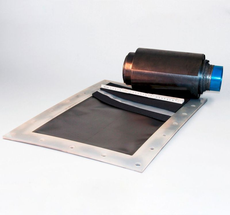 Das ist das Material, das zur Massenfertigung von Redox-Flow-Batterien dient.