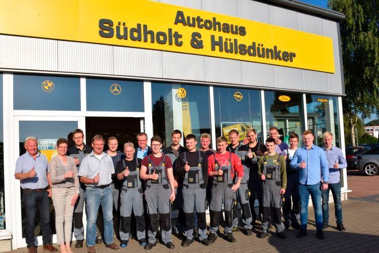 Das Serviceteam pflegt eine sympathische und sehr persönliche Beziehung zu seinen Kunden. (Rubbel)