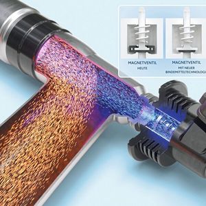 Die Werkstoffforschung von Freudenberg hat eine Bindemitteltechnologie entwickelt, die sich in Laborversuchen als resistent gegen die Harnstofflösung erwiesen hat. I