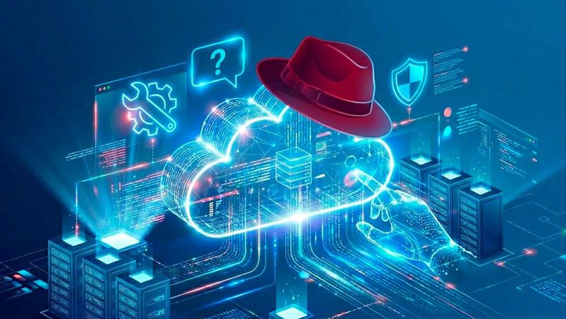 Red Hat stärkt die digitale Unabhängigkeit von Unternehmen mit neuen Funktionen für souveräne und private Clouds.(Bild:  Canva / KI-generiert)