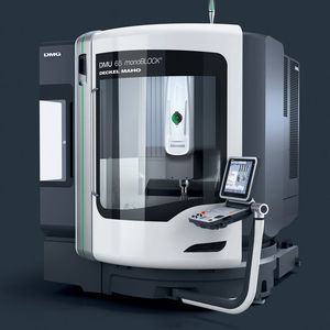 Die neue DMU 65 Monoblock von DMG: 5-Achs-Fräsen mit Schwenkrundtisch. 
