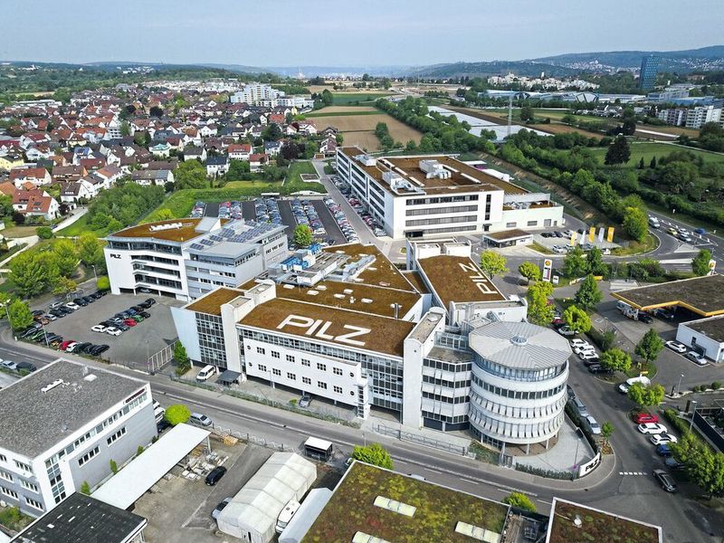 Firmengelände der Pilz GmbH & Co. KG in Ostfildern. (Pilz)