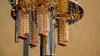 Quanten-Gauner! Das ist ein Quantencomputer. Dessen Leistung hilft etwa beim Kampf gegen den Klimawandel oder bei der Entwicklung neuer Medikamente. Doch Experten warnen dringen davor, dass damit auch alle heutigen Verschlüsselungsmethoden sinnlos werden können. (Bild: Rockosolltech)