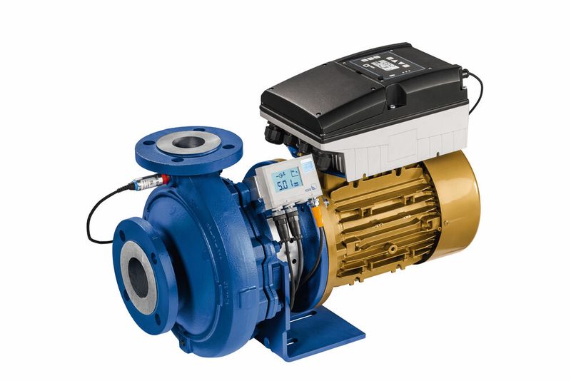 … Pumpen des Typs Etabloc oder … (Bild: KSB)