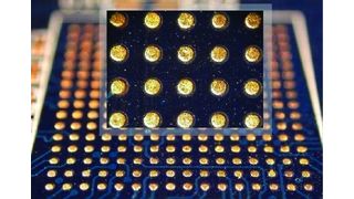 Gepluggte Anschlüsse für ein BGA – Bild: ILFA (Archiv: Vogel Business Media)