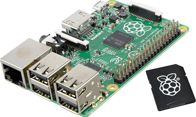 Raspberry Pi B+: Erhältlich auch im Bundle mit der Rasperry-Betriebssystemsammlung Noobs (Bild: Reichelt)