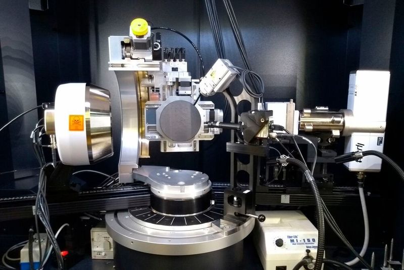 Bei der Suche nach aussichtsreichen neuen Materialien in Materialbibliotheken kann künstliche Intelligenz helfen, umfangreiche Röntgenbeugungsdaten schneller und besser zu analysieren. (Lehrstuhl Materials Discovery and Interfaces)