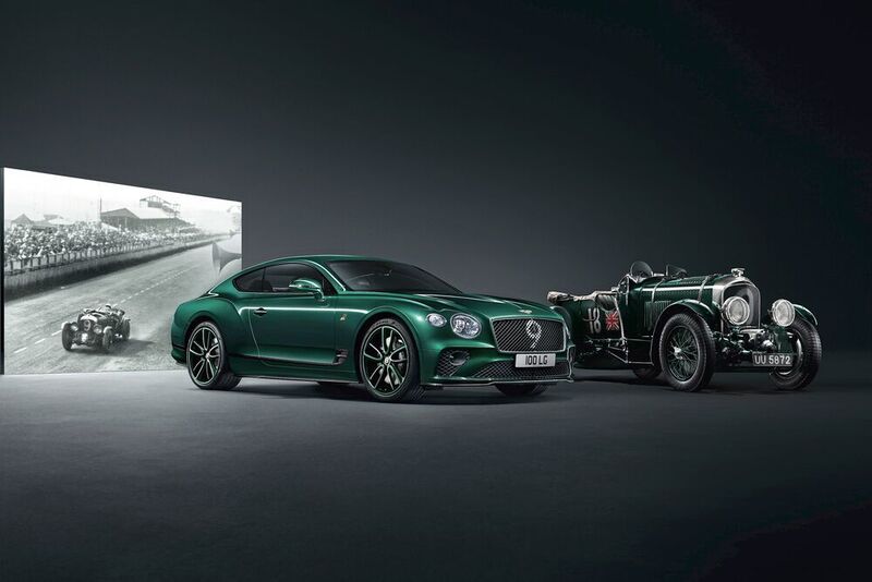 Farbtradition: Der Bentley Continental GT und der legendäre Blower. (Bentley)