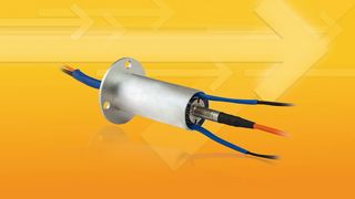 Der optische Drehübertrager FORJ ist im Schleifring integriert. (A-Drive)