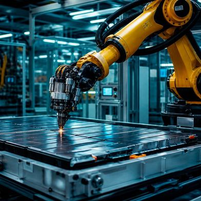Wissen Sie, was vom 18. bis 19. November in Karlsruhe auf Sie wartet? Der Battery Manufacturing Day! Lassen Sie sich nicht entgehen, zu erfahren, wie Deutschland und Europa bei der Batteriefertigung durchstarten könnten. Hier vorab mehr dazu ... (Bild: KI-generiert)