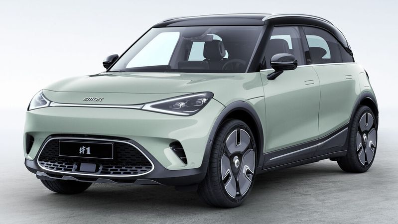 Das neue Modell von Smart ist ein SUV namens #1.(Bild:  Smart)