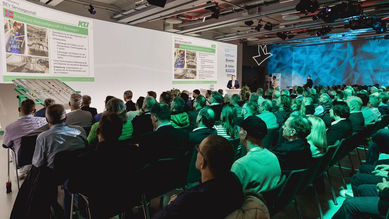 Auch am zweiten Tag waren die Vorträge gut besucht, hier der Vortrag von Phillipp Fuchs, Projektingenieur Schadenforschung beim KTI. (Bild: Stefan Bausewein)