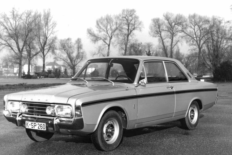 Der Ford 17 M RS kam 1968 auf den Markt und begründete zusammen mit dem 15 M RS und dem 20 M RS die inzwischen 50-jährige Ford-RS-Tradition.  (Ford)