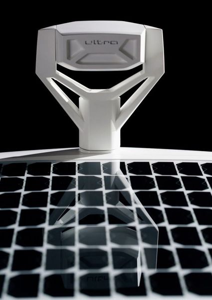 Hocheffizient: Eine ultra-Batterie dient als Puffer für die Verbrauchsspitzen der Motoren und treibt den Rover an, wenn das Panel nicht optimal ausgerichtet ist.  (Audi)