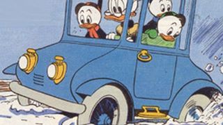 Das berühmte Auto von Oma Duck gab es wirklich, also die Vorlage: Es war ein Detroit Electric. (
Disney)