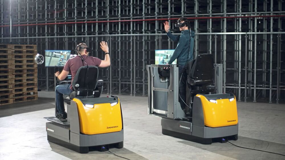 Fahrsimulatoren für die Staplerausbildung