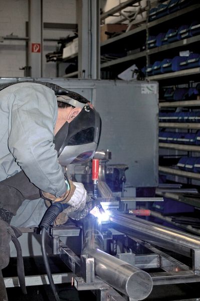 Die Qualität der Schweißgeräte sorgte dafür, dass Nacharbeiten auf ein Minimum reduziert werden konnten. (Bild: Rehm)