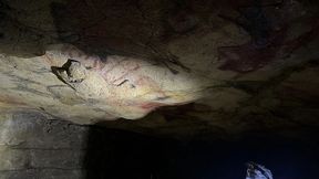 Die vielfarbige Höhlendecke von Altamira, von der Pigmentproben analysiert wurden. (Bild: © Matthias Meyer)