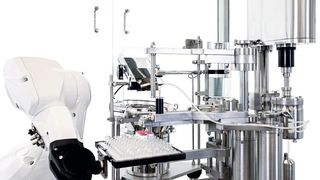 Steriline’s robotic nest filling machine.  (Source: Steriline)