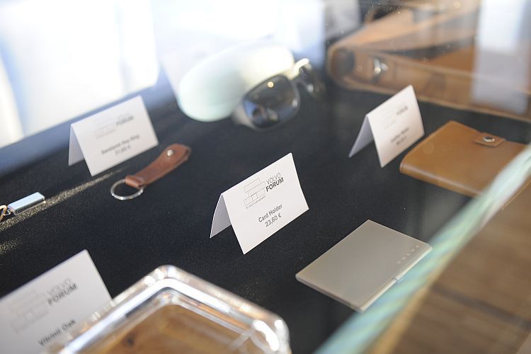 Das Volvo-Zubehör wird in den Foren ebenfalls präsentiert. (Foto: Volvo)