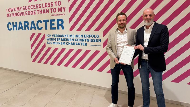 Die Geschäftsführer von Driving Concept, Dennis Eckl (links) und Hakan Kaptan(Bild:   Driving Concept GmbH)