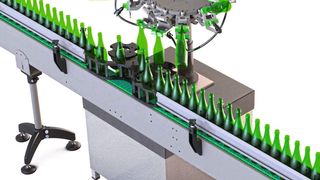 Der Flaschenrinser Bottlejet besticht durch seine geringen Einbaumaße. (Bild: TTW)