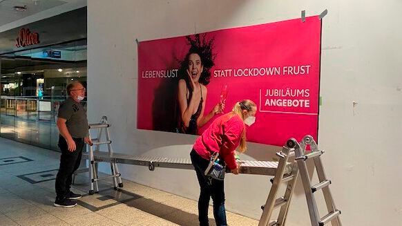 Der Pop-up-Store liegt in 1A-Lage im Erdgeschoss der Siegener City-Galerie. (Bild: Autohaus Keller)