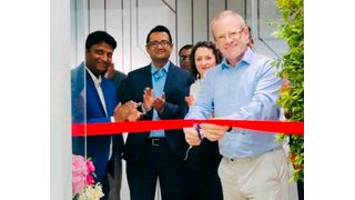 Dr. David Plater, Technical Director of Module Works officially opening the Pune office (Source: Module Works)