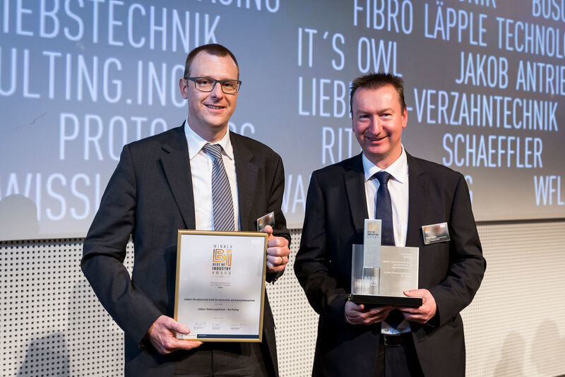 机器人类奖项得主： Liebherr-Verzahntechnik (Stefan Bausewein, VBM)