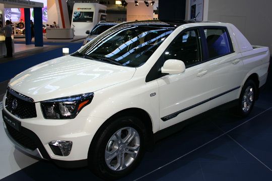 Außerdem zeigen die Koreaner das Pick-Up-Konzept 