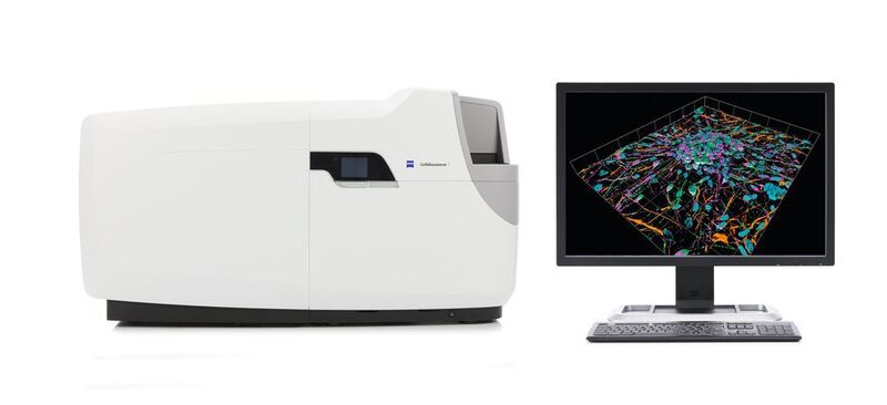 Fig. 4 The new optical design of Zeiss Celldiscoverer 7 and the automatic calibration routines ensure that researchers obtain reproducible, high quality data even with complex long-term time-lapse experiments.  (Zeiss)