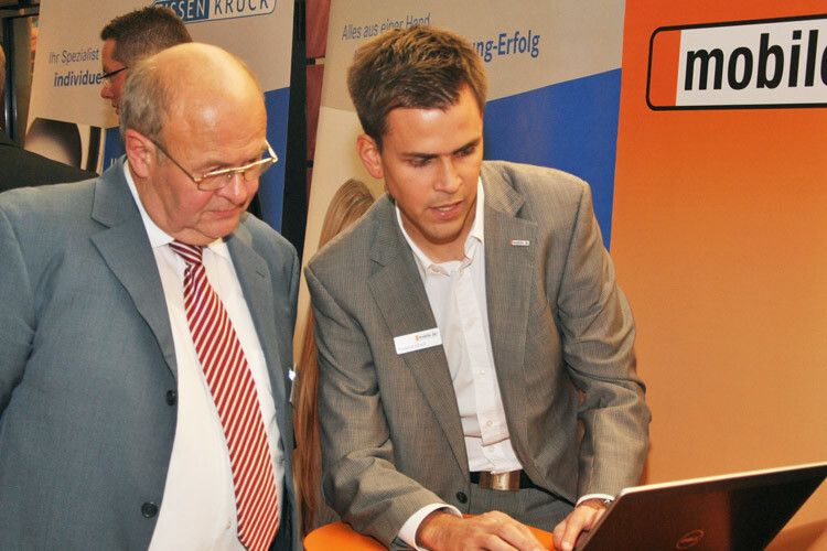 ...oder informierten sich über die Angebote der Sponsoren. (Foto: Scheid)